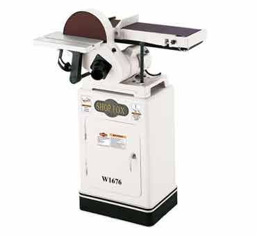 W1676 1 HP 6 inch Belt 10 inchDisk Combination Sander